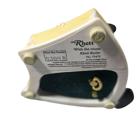 Rhett Butler "Gone With The Wind" Musical Figurine trinket Box Ardleigh-Elliot - Picture 5 of 6